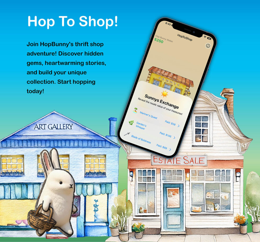 Three Reasons to Play the Cozy Game HopToShop iPhone