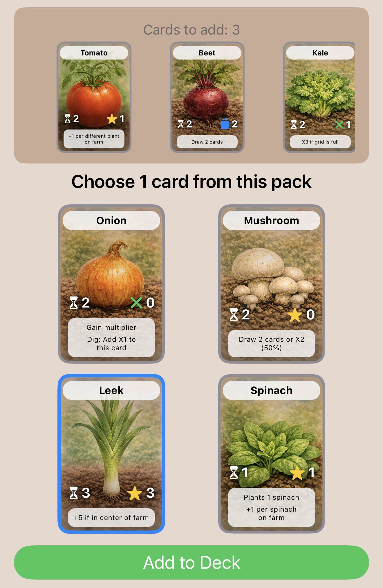 Growmato: Tactical Gardening Sim with Deck Building Strategy